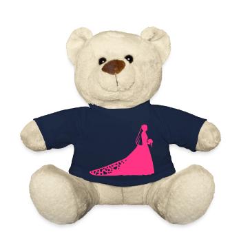 Bride - Teddy Bear - french navy - Front