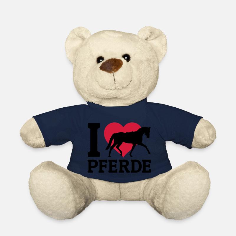 I love Pferde - Teddy - French Navy