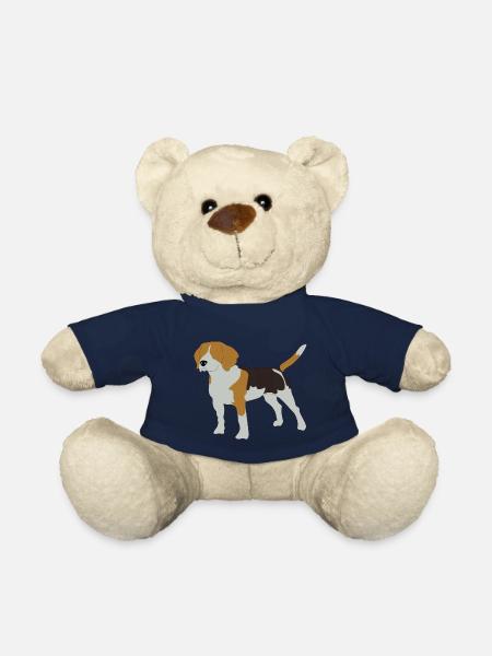 beagle - Nounours - bleu marine