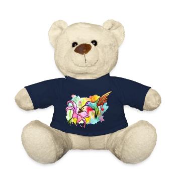 humming-bird - Teddy Bear - french navy - Front