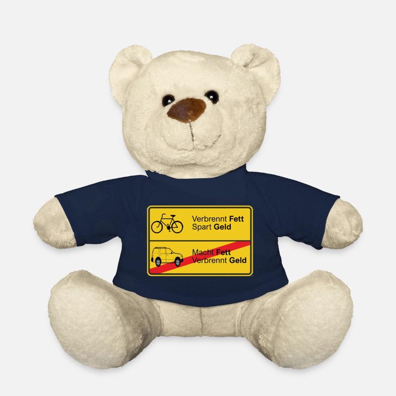 Fahrrad gegen Auto - Teddy - French Navy