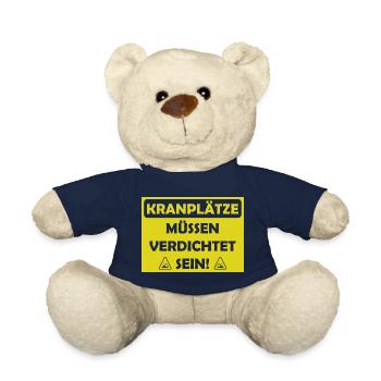 Kranplätze müssen verdichtet sein - Teddy - French Navy - Vorne