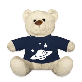 Voie Lactée Planètes - Nounours - bleu marine - Devant