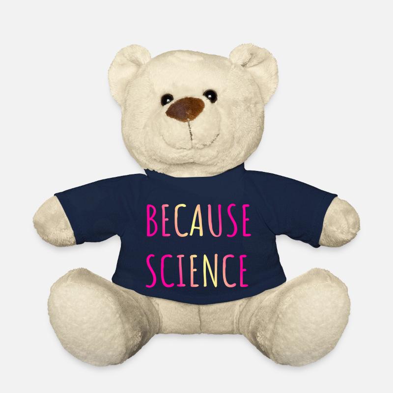 Parce que la science - Nounours - bleu marine