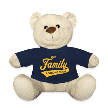Our Family – A Strong Team (Familie, Starkes Team) - Teddy - French Navy - Vorne