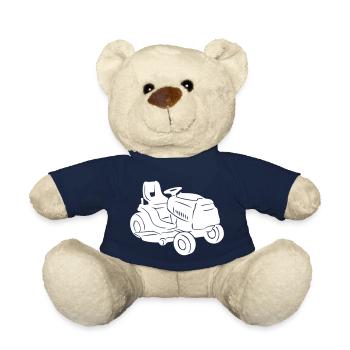 Jardinage faucheuse Jardinier pelouse Vector - Nounours - bleu marine - Devant