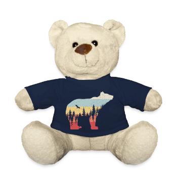 Ours - Nounours - bleu marine - Devant