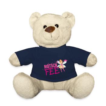 Muddy run shirt mud Matsch Laufshirt Fee Team Frau - Teddy - French Navy - Vorne
