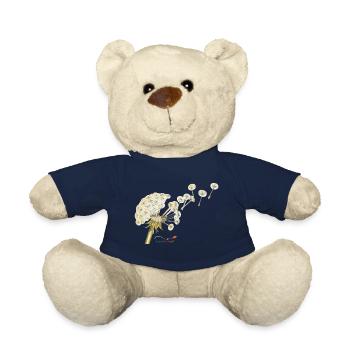 Pusteblume – Löwenzahn zur Fruchtzeit - Teddy - French Navy - Vorne