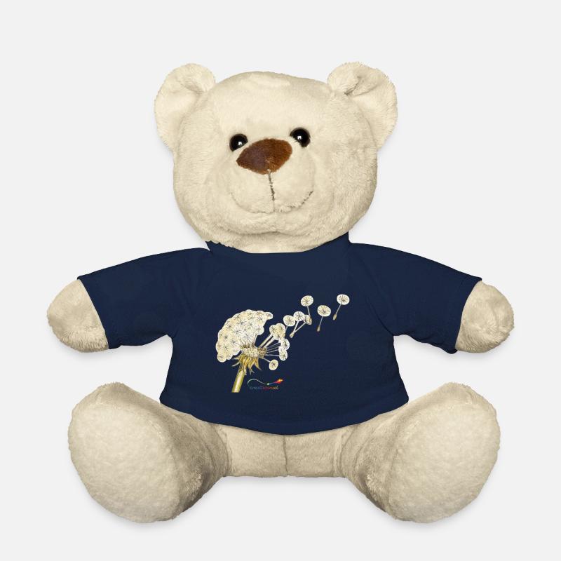 Pusteblume – Löwenzahn zur Fruchtzeit - Teddy - French Navy