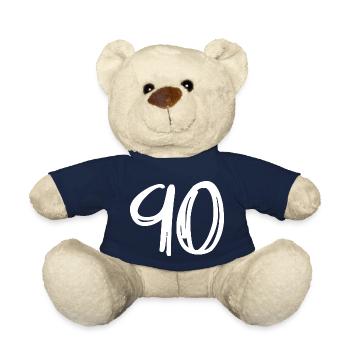 90 JAHRE. 90-JÄHRIGES JUBILÄUM. GEBURTSTAG 90 JAHRE. JAHR - Teddy - French Navy - Vorne