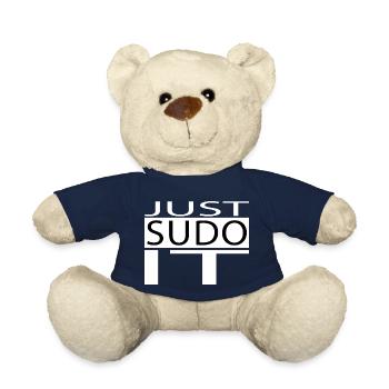 c sharp programming happy birthday present pc - Teddy - French Navy - Vorne