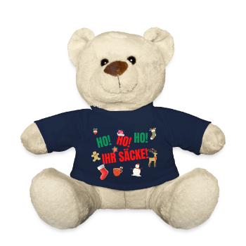 Ho Ho Ho Ihr Säcke - Teddy - French Navy - Vorne