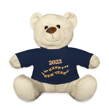 Happy New Year - Teddy - French Navy - Vorne
