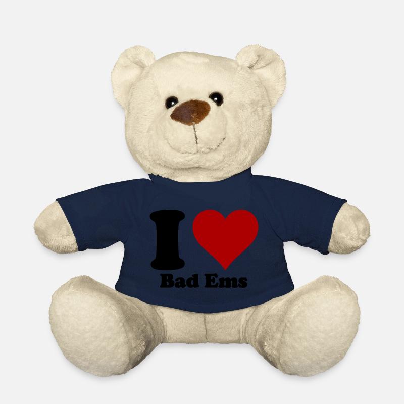 J’aime les mauvais Ems - Nounours - bleu marine