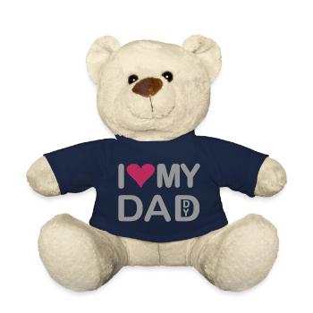 I love my Dad I love my Daddy - Teddy - French Navy - Vorne