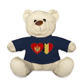 Montenegro Belgien Flagge - Teddy - French Navy - Vorne
