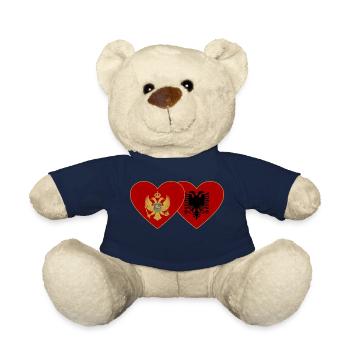 Montenegro Albanien Flagge - Teddy - French Navy - Vorne