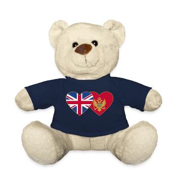 England Montenegro Flagge - Teddy - French Navy - Vorne