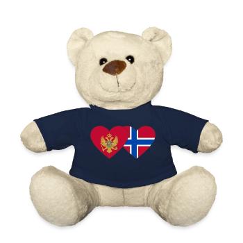 Montenegro Norwegen Flagge - Teddy - French Navy - Vorne