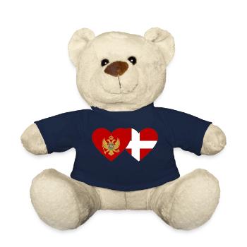 Montenegro Dänemark Flagge - Teddy - French Navy - Vorne