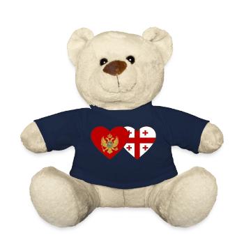 Montenegro Georgien Flagge - Teddy - French Navy - Vorne