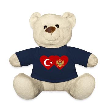 Türkei Montenegro Flagge - Teddy - French Navy - Vorne