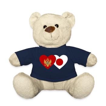 Montenegro Japan Flagge - Teddy - French Navy - Vorne