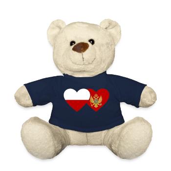 Polen Montenegro Flagge - Teddy - French Navy - Vorne