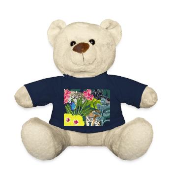 Dschungelbild Raubkatzen - Teddy - French Navy - Vorne