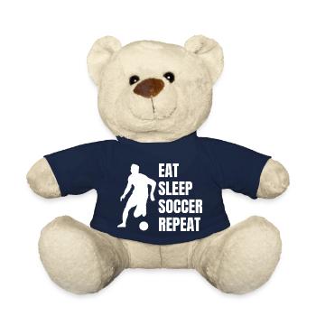Fußballspieler Fußballdesign Fußballmannschaft - Teddy - French Navy - Vorne