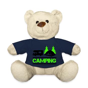Camping 01 - Teddy Bear - french navy - Front