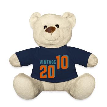 Vintage rétro 2010 - Nounours - bleu marine - Devant