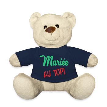 EVJF. MARIEE. TEAM. TEAM MARIEE. FUTURE MARIEE - Nounours - bleu marine - Devant