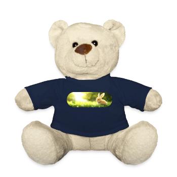 Lapin chanceux - Nounours - bleu marine - Devant