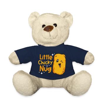 Chicken Nugget Liebhaber Chicken Nuggets - Teddy - French Navy - Vorne