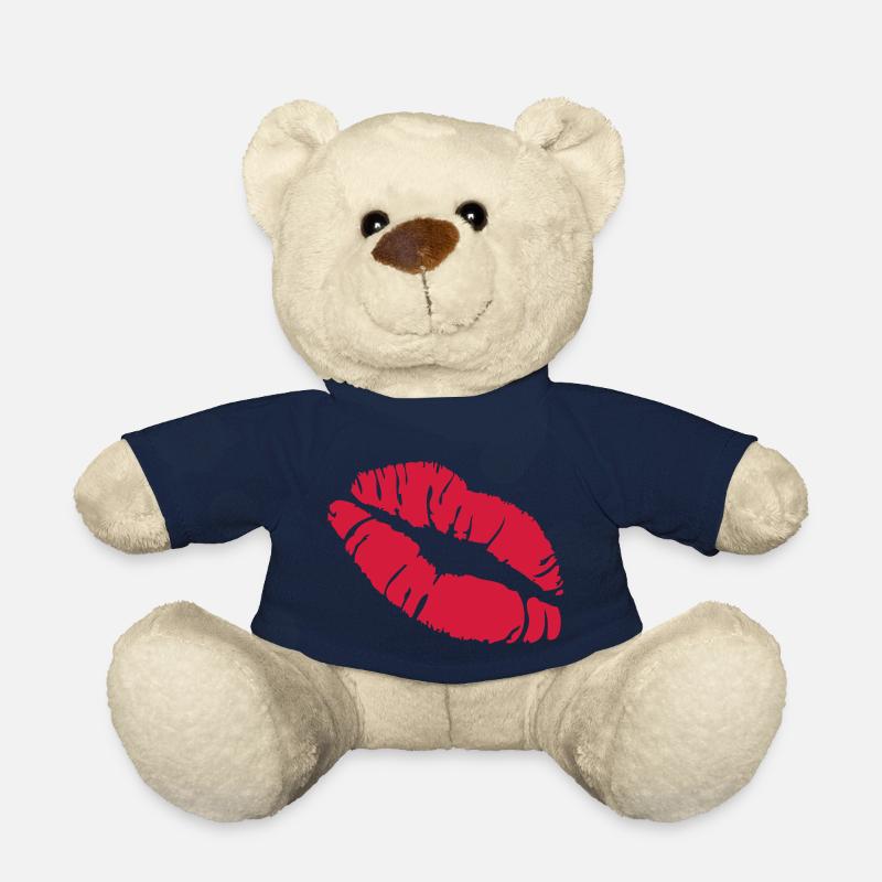 kuss mund lippen - Teddy - French Navy