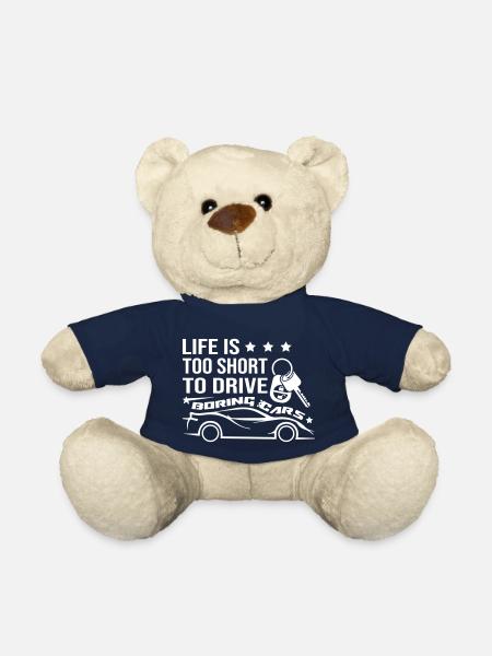 Life Is Too Short To Drive - Teddy - French Navy