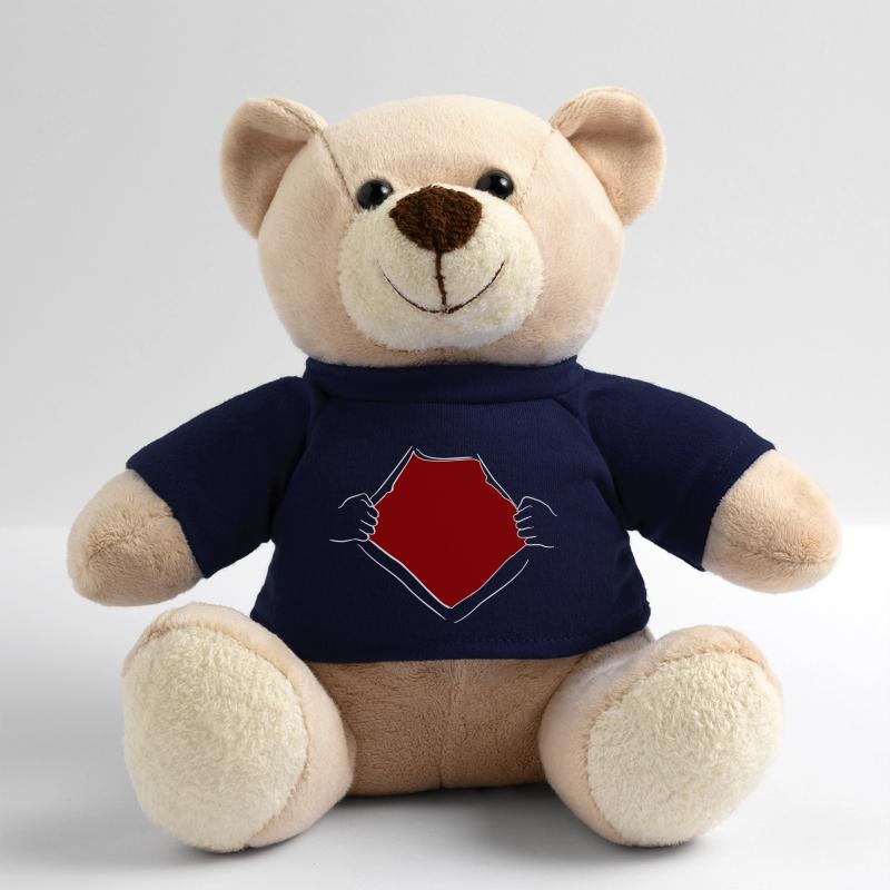 Tshirt tear open Teddy Bear