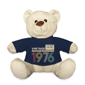 Vintage cassette 1976 - Teddy Bear - french navy - Front