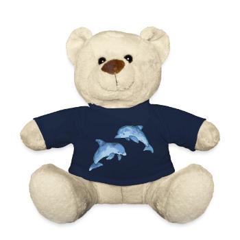 DELPHINE GEZEICHNETES SPIEL IM MEER - Teddy - French Navy - Vorne