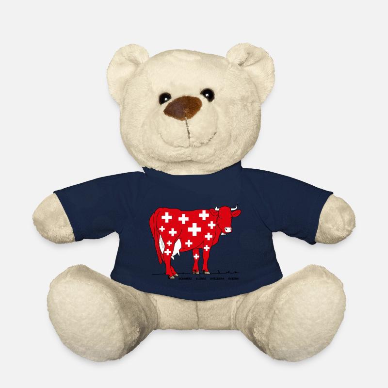 Schweiz, Kuh, Eidgenossenschaft, Kreuz - Teddy - French Navy