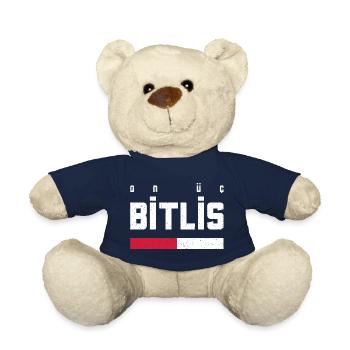 Bitlis 13 Turkey Turkiye TR Gift Holiday - Teddy Bear - french navy - Front