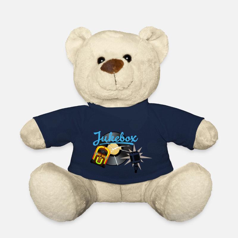 Vintage - Nounours - bleu marine