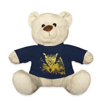 Owl - Teddy Bear - french navy - Front