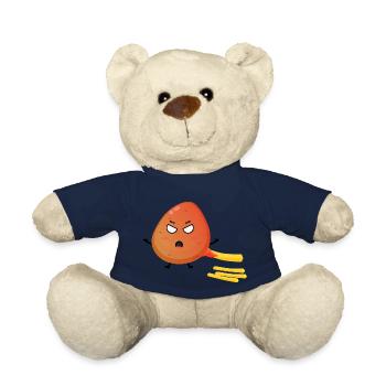 Potato Chips French Fries Funny Gift - Teddy - French Navy - Vorne