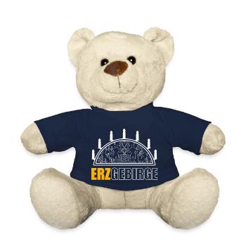 Schwibbogen Erzgebirge - Teddy Bear - french navy - Front