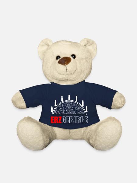 Schwibbogen Erzgebirge - Teddy Bear - french navy