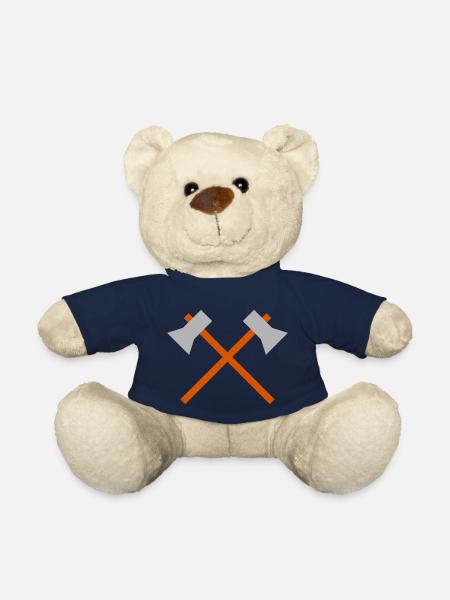 Hache - Nounours - bleu marine