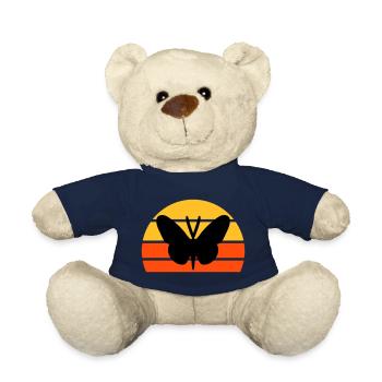 Schmetterling vor einer Halbsonne - Teddy - French Navy - Vorne